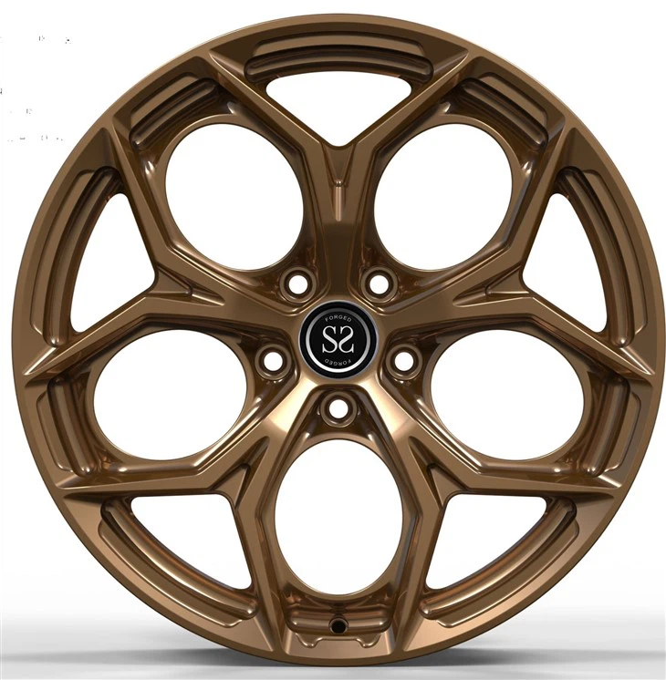 VW Mk7 2016 Gloss Bronze 19x8.5 Rims