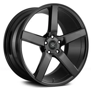 Neue Design 5 Speichen Schwarz Malerei Monoblock Geschmiedet A6061 T6 Luxus Auto Räder Felgen Fässer Jante