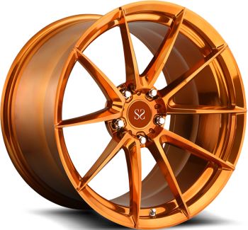 Benutzerdefinierte geschmiedete Felgen Bronzelegierung 1 Stück geschmiedete Räder für Audi