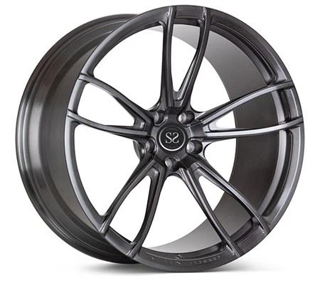 Bronze Design 22 Inch Customized 2-PC Rims Wheels For Golf GTI