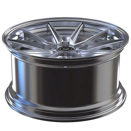 Polished Barrees 21 Inch Customized 2-PC Rims Wheels For Ferrari