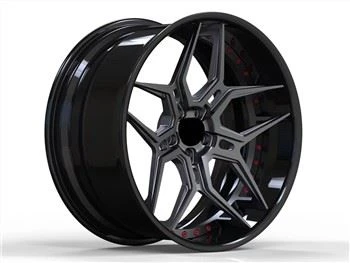 Chinesisches neues Design 21 Zoll kundenspezifische 2-teilige Felgenräder für Ferrari