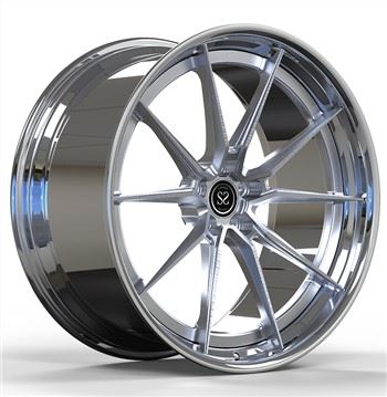 Passend für BMW M3 Custom Polish 2-PC Geschmiedete Leichtmetallfelgen 5x112 Größe 18 19 20 21 und 22 Zoll