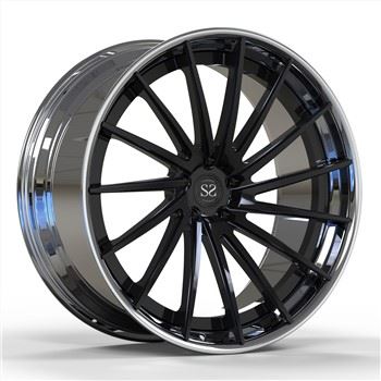 Schmiederäder Super Concave Golden Design 21 Zoll Customized 2-PC Felgen Räder für BMW