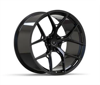 Gloss Schwarz lackiert 21 Zoll Performance Tuning Monoblock Schmiedefelgen für 488 Autoräder