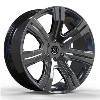 SSJK1080 Passend für Cadillac ESCALADE 6x139.7 Custom 1-P geschmiedete Alufelgen Custom 10Jx24 Satin Gun Metal