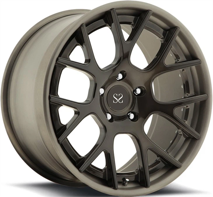 22-Zoll-Felgen für Range Rover 20-Zoll-Gun-Metall-bearbeitete 1- PC-geschmiedete Leichtmetallfelgen mit 5 x 120 5 x 108
