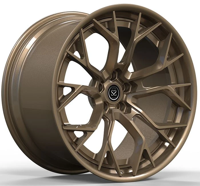 Kundenspezifische 2-PC geschmiedete Aluminiumlegierungsfelgen 19" 20" 21" und 22" 5X112 für Audi S7 4K8